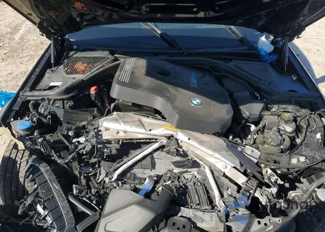 2021 BMW 330E из США, поврежденный, VIN WBA5P7C04MFK24328